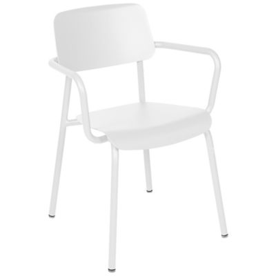 FRM2405843 Fermob Studie Armchair - Set of 2 - Color: White - sku FRM2405843