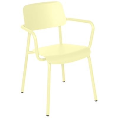 Fermob Studie Armchair - Set of 2 - Color: Yellow - 6912A6