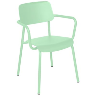 Fermob Studie Armchair - Set of 2 - Color: Green - 691283