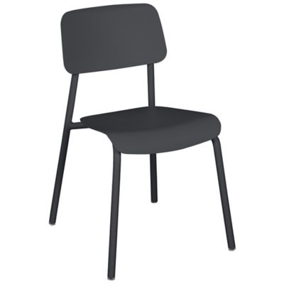 FRM2405858 Fermob Studie Side Chair - Set of 2 - Color: Black sku FRM2405858