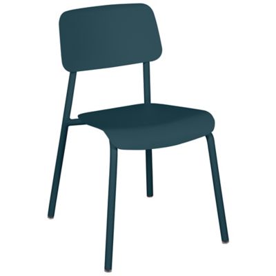 Fermob Studie Side Chair - Set of 2 - Color: Blue - 691121