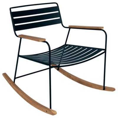 FRM2405878 Fermob Surprising Rocking Chair - Color: Blue - 12 sku FRM2405878