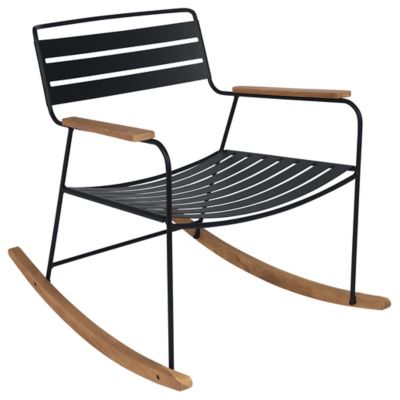 Fermob Surprising Rocking Chair - Color: Black - 122847