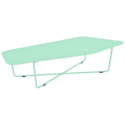 Fermob Ultrasofa Rectangular Low Table - Color: Green - 625083