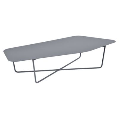 FRM2551357 Fermob Ultrasofa Rectangular Low Table - Color: Bl sku FRM2551357