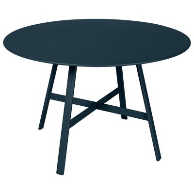 FRM2513360 Fermob SoO Round Coffee Table - Color: Blue - 3261 sku FRM2513360