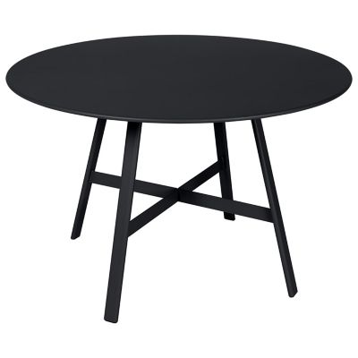 Fermob SoO Round Coffee Table - Color: Black - 326147