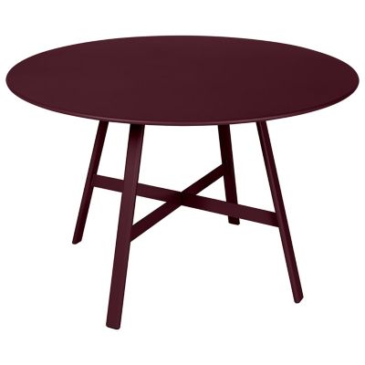 FRM2513362 Fermob SoO Round Coffee Table - Color: Red - 3261B sku FRM2513362