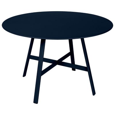 FRM2513369 Fermob SoO Round Coffee Table - Color: Blue - 3261 sku FRM2513369