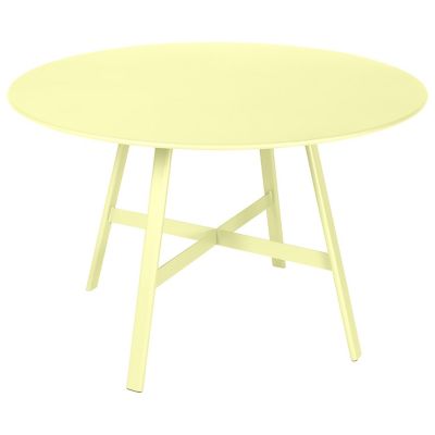 Fermob SoO Round Coffee Table - Color: Yellow - 3261A6