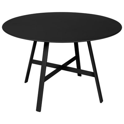 FRM2513375 Fermob SoO Round Coffee Table - Color: Black - 326 sku FRM2513375