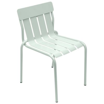 Fermob Stripe Side Chair - Set of 2 - Color: Green - 3260A7