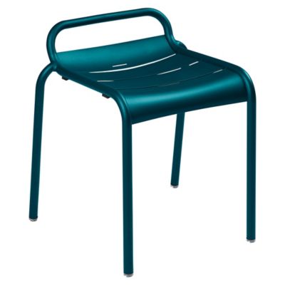 FRM2553364 Fermob Luxembourg Stool - Set of 4 - Color: Blue - sku FRM2553364