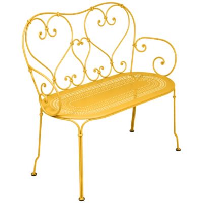 Fermob 1900 Bench - Color: Yellow - 2204C6