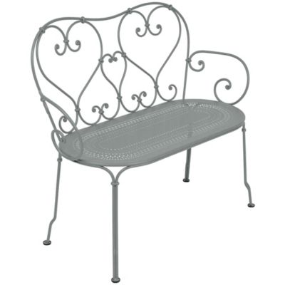 Fermob 1900 Bench - Color: Grey - 2204C7