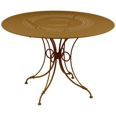 FRM2513401 Fermob 1900 Table - Color: Brown - Size: 46-In - 2 sku FRM2513401