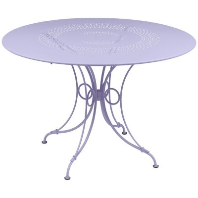 Fermob 1900 Table - Color: Purple - Size: 46-In - 2241D1