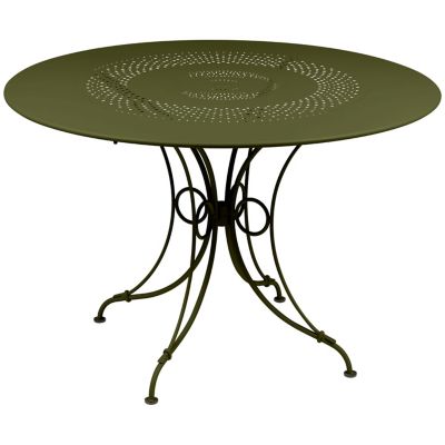 Fermob 1900 Table - Color: Green - Size: 46-In - 2241D3