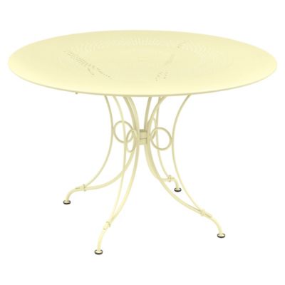 FRM2551372 Fermob 1900 Table - Color: Yellow - Size: 46-In -  sku FRM2551372