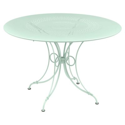 FRM2551370 Fermob 1900 Table - Color: Green - Size: 46-In - 2 sku FRM2551370