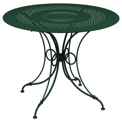 Fermob 1900 Table - Color: Green - Size: 38-In - 224002