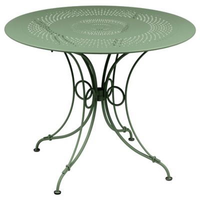 Fermob 1900 Table - Color: Green - Size: 38-In - 224082