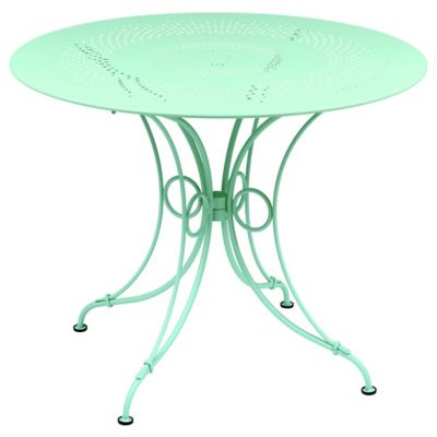 Fermob 1900 Table - Color: Green - Size: 38-In - 224083