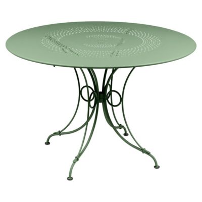 Fermob 1900 Table - Color: Green - Size: 46-In - 224182