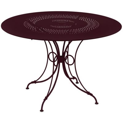 Fermob 1900 Table - Color: Red - Size: 46-In - 2241B9