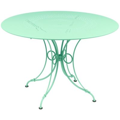 FRM2407862 Fermob 1900 Table - Color: Green - Size: 46-In - 2 sku FRM2407862