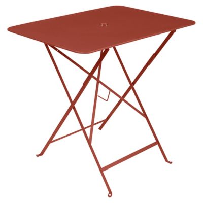 FRM1845609 Fermob Bistro Rectangle Folding Table - Color: Red sku FRM1845609