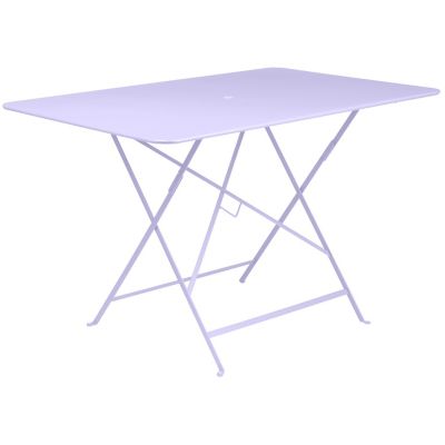 Fermob Bistro Rectangle Folding Table - Color: Purple - Size: 46 x 30 