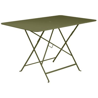 Fermob Bistro Rectangle Folding Table - Color: Green - Size: 46 x 30 -