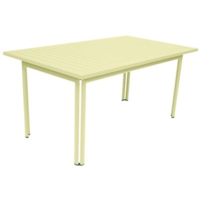 FRM2551377 Fermob Costa Table - Color: Yellow - 8160A6 sku FRM2551377