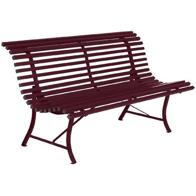 FRM2225000 Fermob Louisiane Bench - Color: Red - Size: 60 - 1 sku FRM2225000