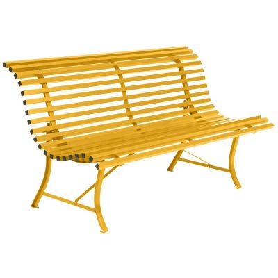 Fermob Louisiane Bench - Color: Yellow - Size: 60 - 1000C6