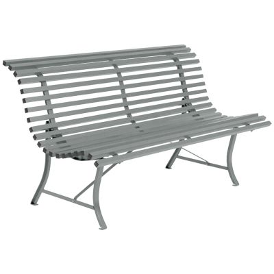 Fermob Louisiane Bench - Color: Grey - Size: 60 - 1000C7