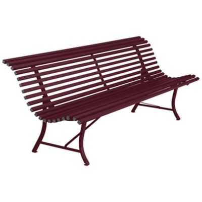 FRM2224999 Fermob Louisiane Bench - Color: Red - Size: 80 - 1 sku FRM2224999