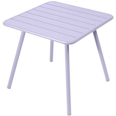 Fermob Luxembourg 4 Leg Square Table - Color: Purple - 4135D1