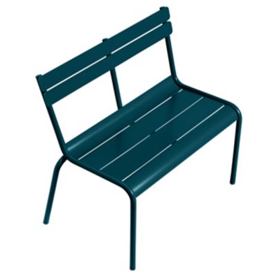 FRM1833885 Fermob Luxembourg Childs Bench - Color: Blue - 410 sku FRM1833885