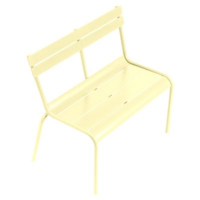 FRM2551384 Fermob Luxembourg Childs Bench - Color: Yellow - 4 sku FRM2551384