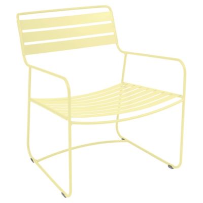 FRM2551391 Fermob Surprising Low Chair - Color: Yellow - 1217 sku FRM2551391