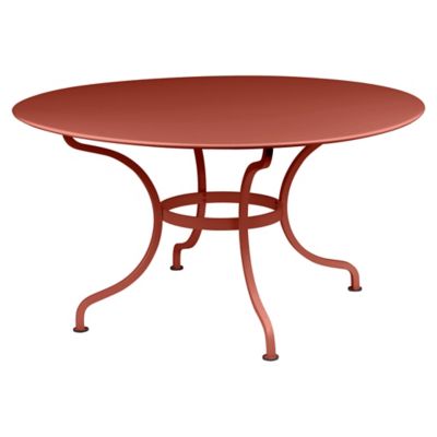 Fermob Romane Round Table - Color: Red - Size: 55 - 213120