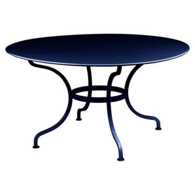 Fermob Romane Round Table - Color: Blue - Size: 55 - 213192