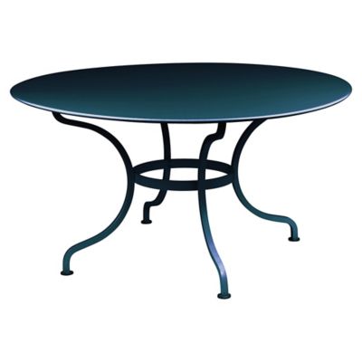 Fermob Romane Round Table - Color: Blue - Size: 55 - 213121