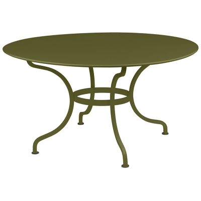 Fermob Romane Round Table - Color: Green - Size: 55 - 2131D3