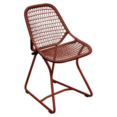 Fermob Sixties Side Chair - Color: Red - 170120