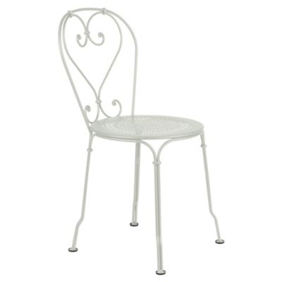 Fermob 1900 Chair - Set of 2 - Color: Grey - 2201A5