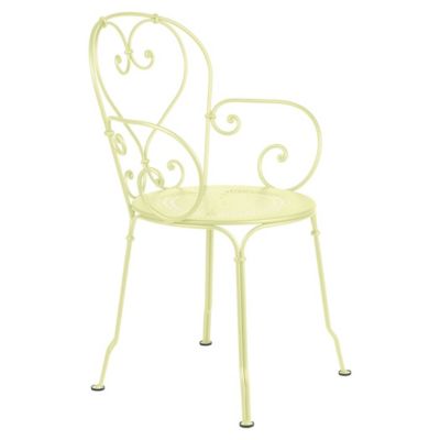 Fermob 1900 Armchair - Set of 2 - Color: Yellow - 2202A6