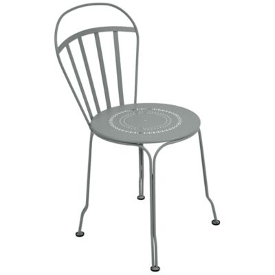 FRM2413144 Fermob Louvre Side Chair - Set of 2 - Color: Grey  sku FRM2413144